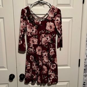 3/4 sleeve dress